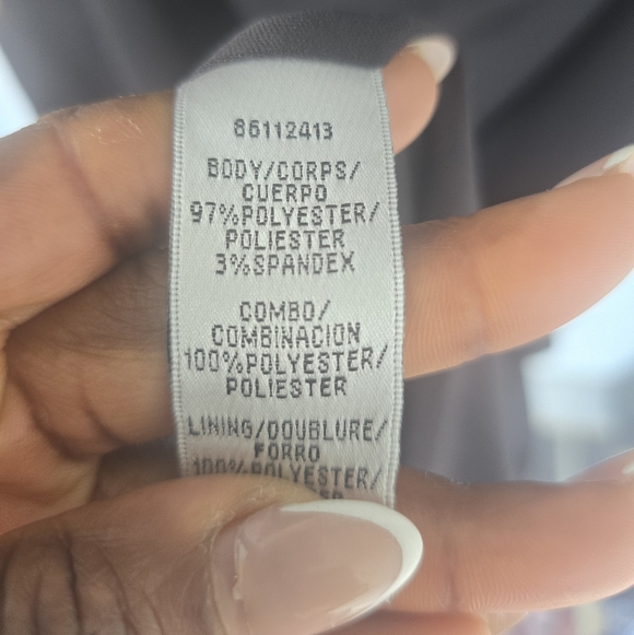 $249 JS Collections Women Dress Sz 6 Black Floral Appliqué Long-Sleeve NWT - Picture 15 of 17